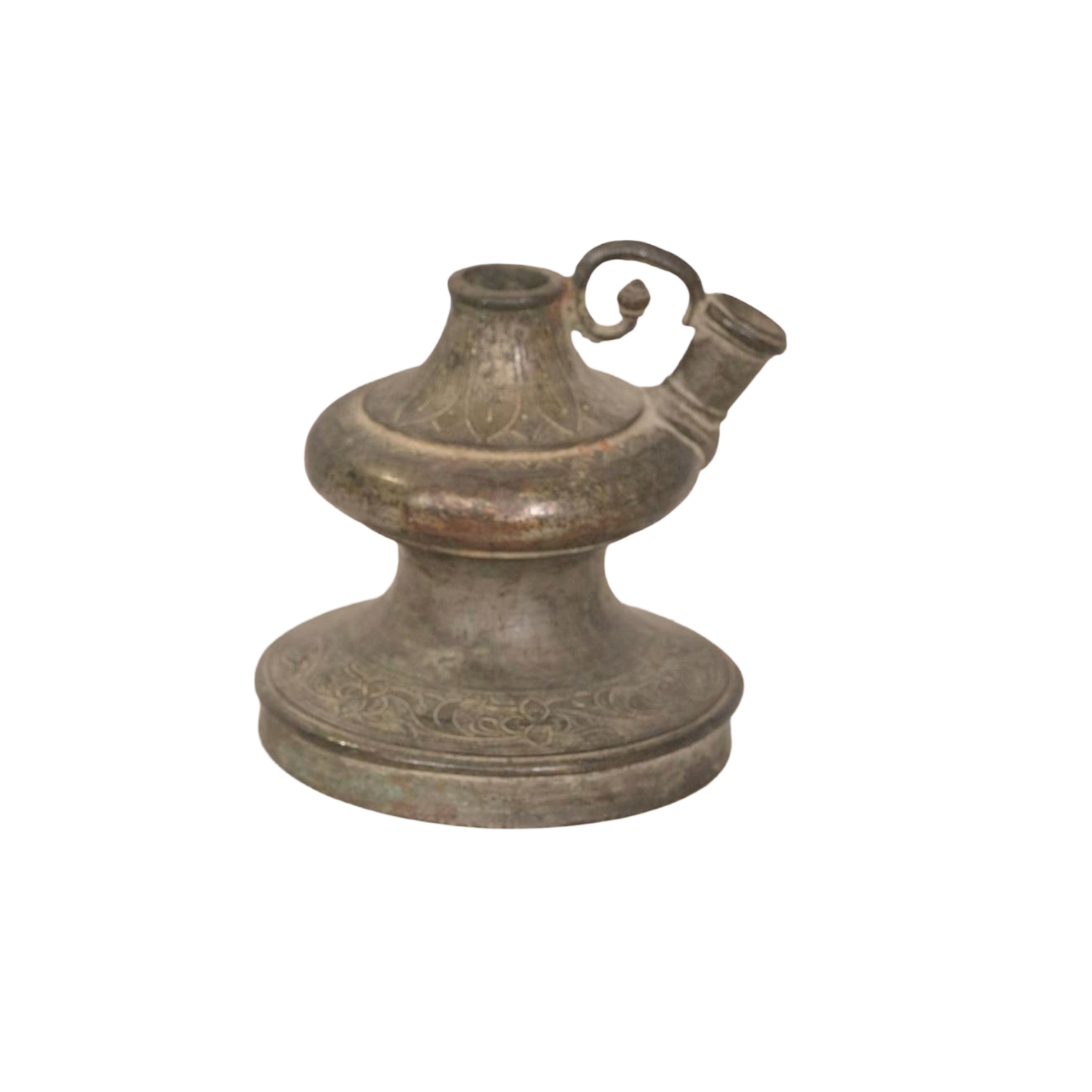Heritage Brass Oil Lamp Decor