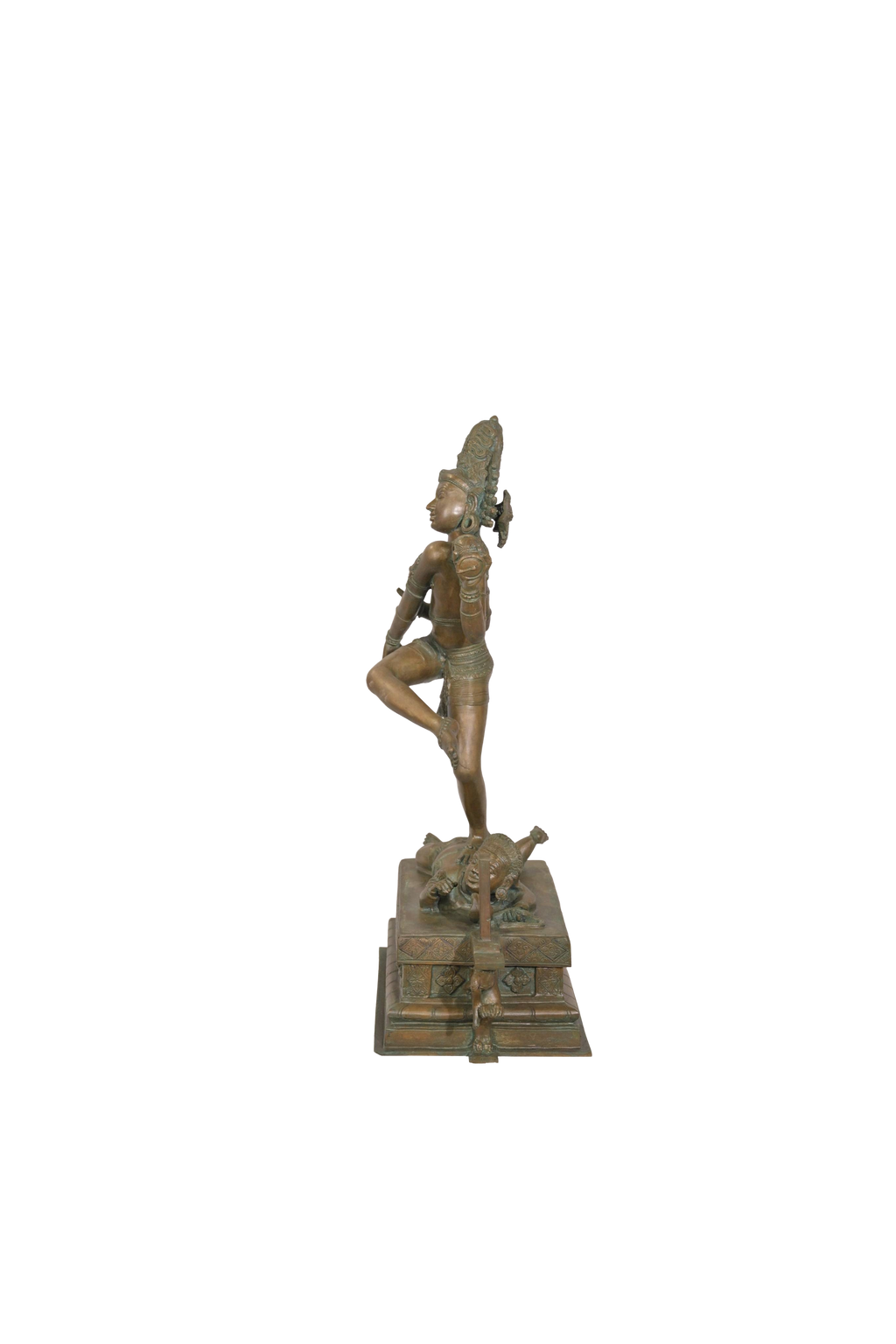 Antique Nataraja Dancing Shiva Sculpture