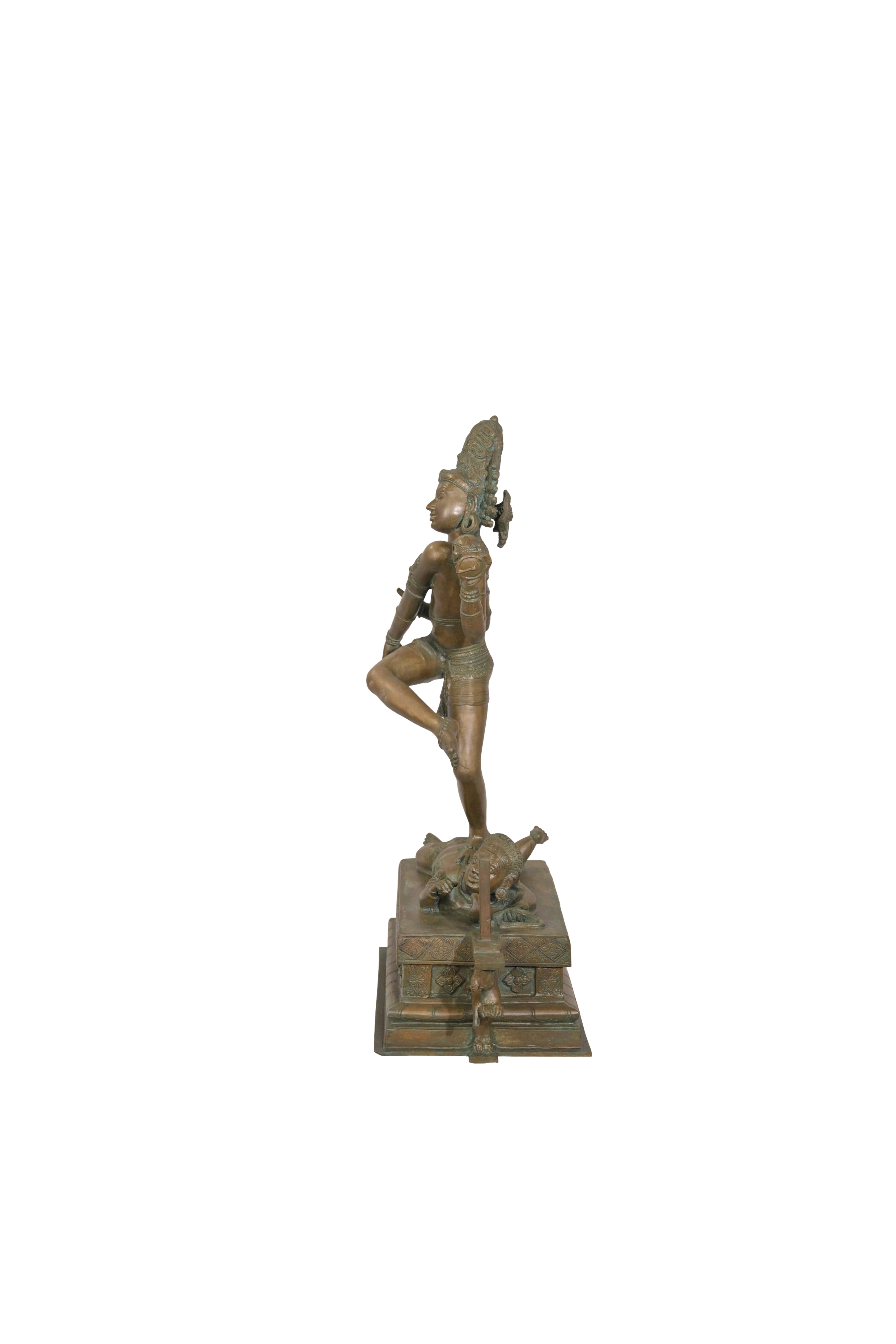 Antique Nataraja Dancing Shiva Sculpture