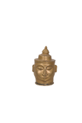 Antique Lost-Wax Cast Brass Shiva Mukhalinga