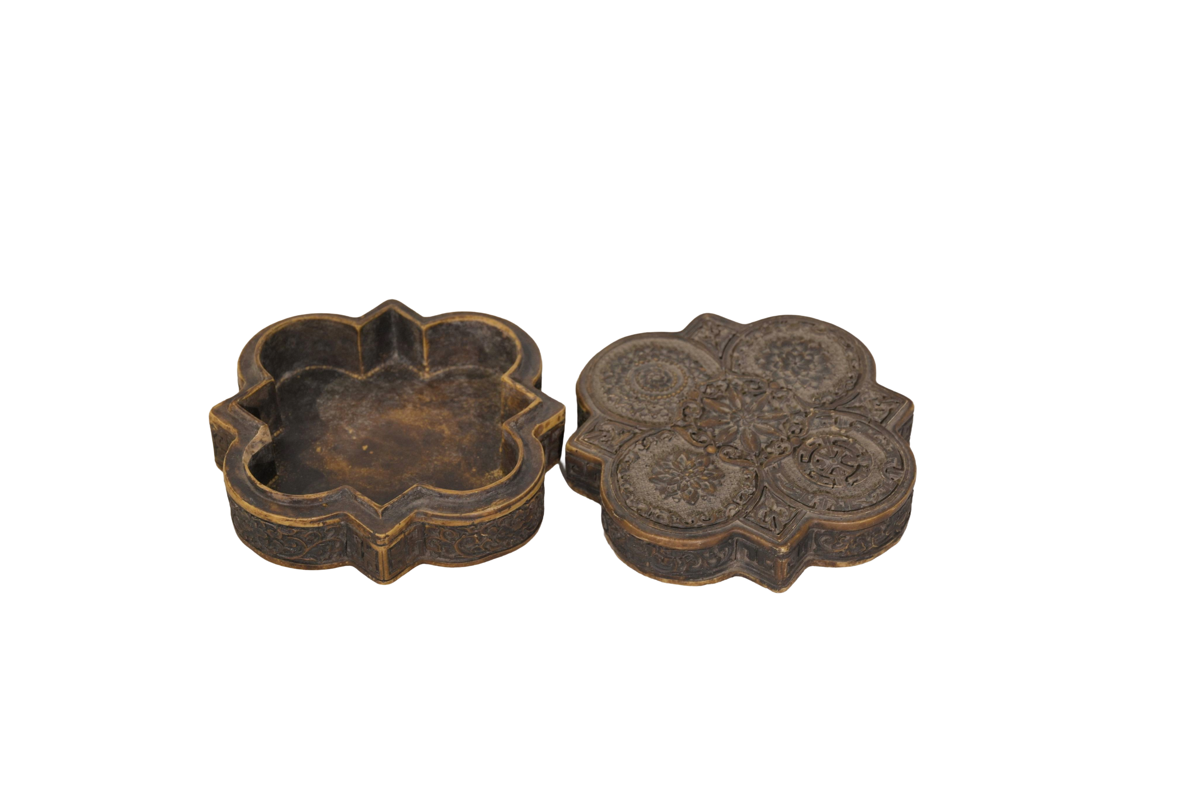 Ornate Vintage Floral Storage Box