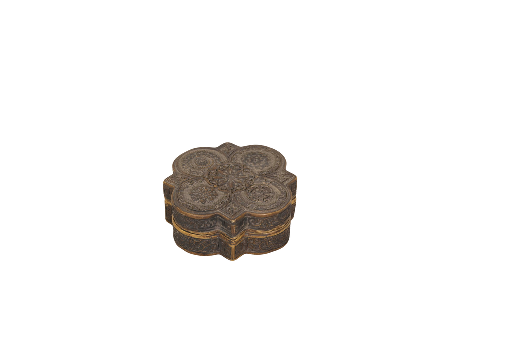 Ornate Vintage Floral Storage Box