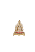 Marble Buddha Throne Decorative Statue