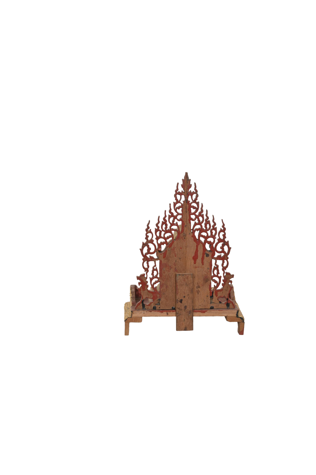 Marble Buddha Throne Decorative Statue