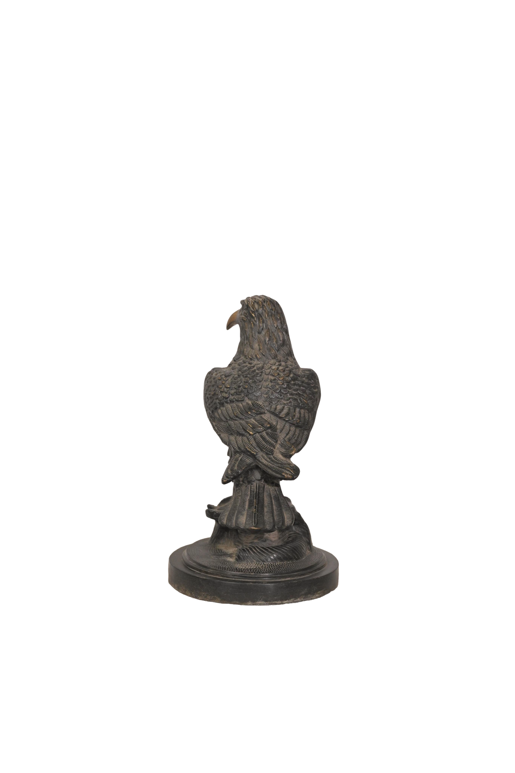 Vintage Brass Eagle Bird Sculpture