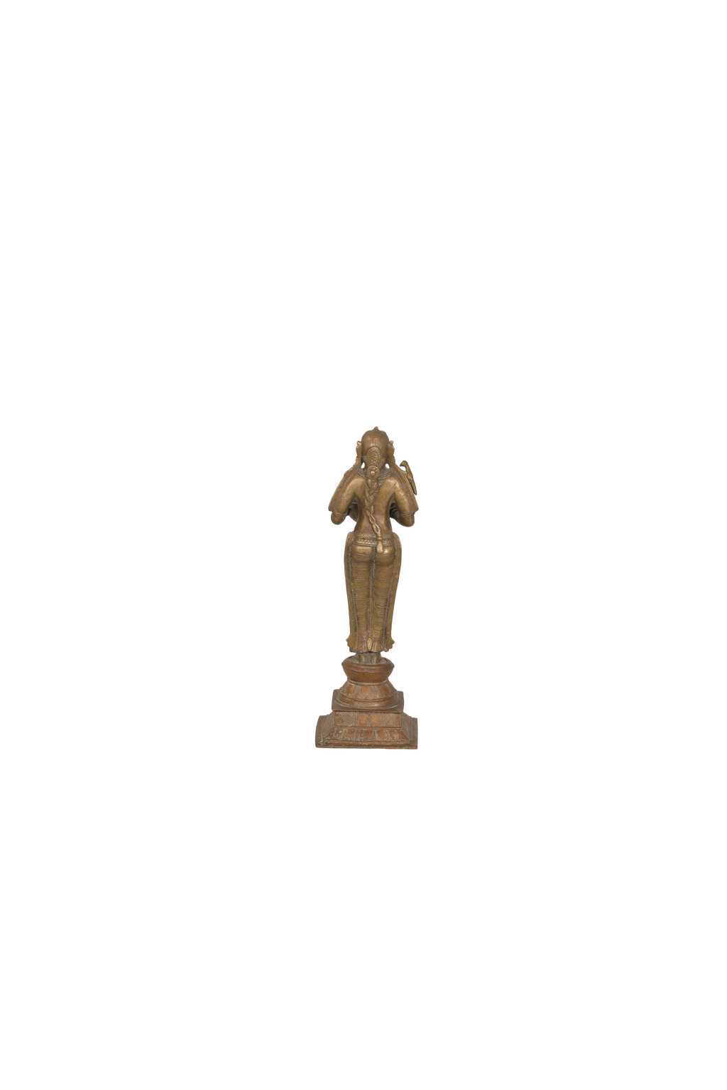Traditional Brass Deepalakshmi Lamp Statue