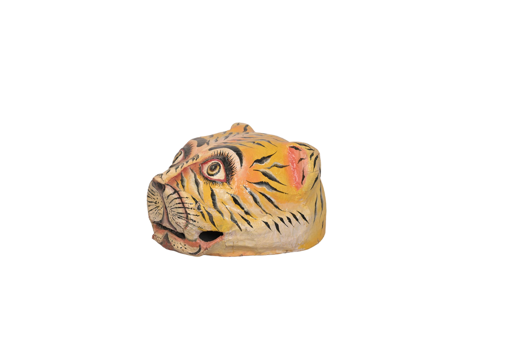 Hand Painted Tiger Decorative Mask