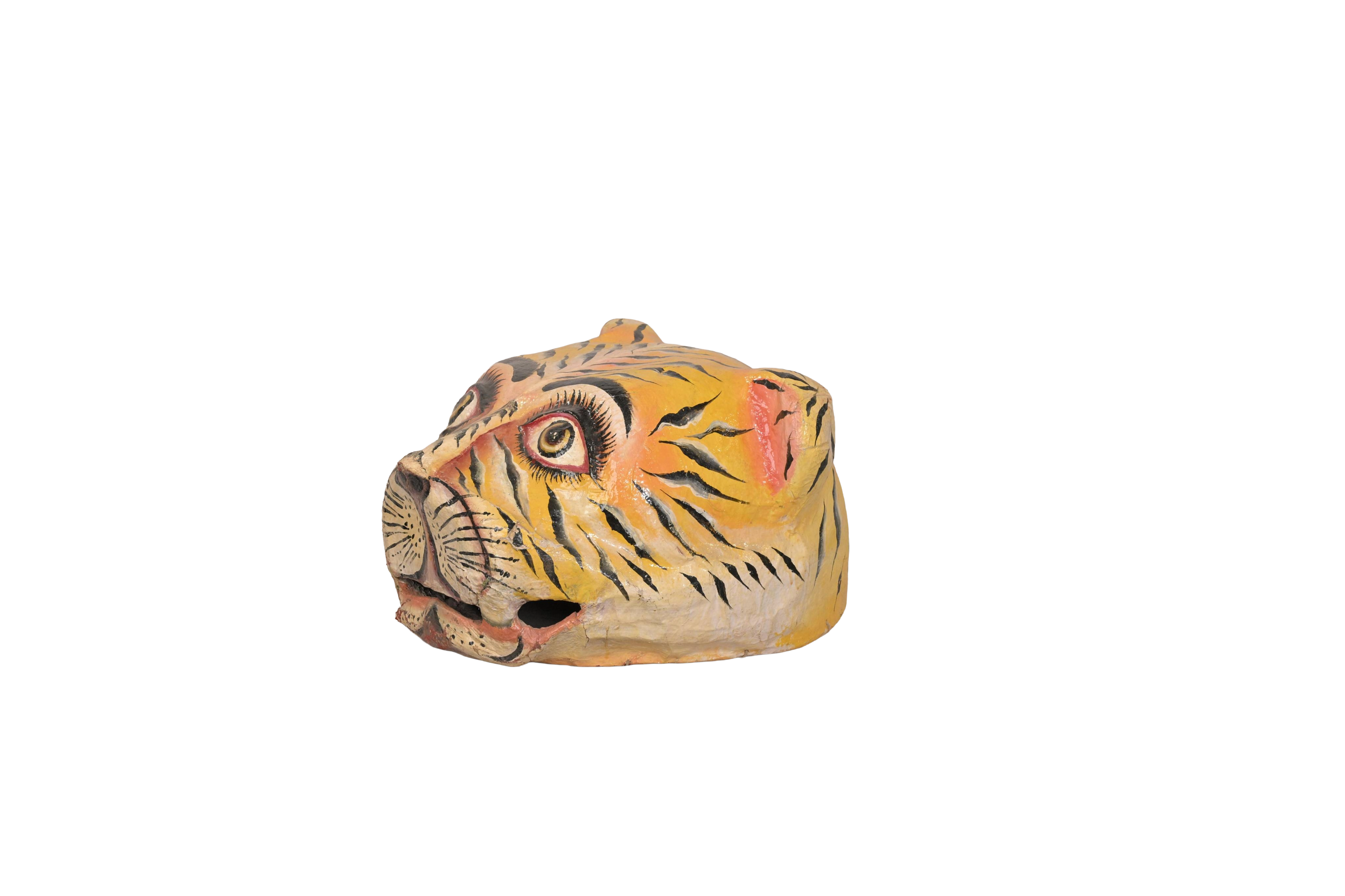Hand Painted Tiger Decorative Mask
