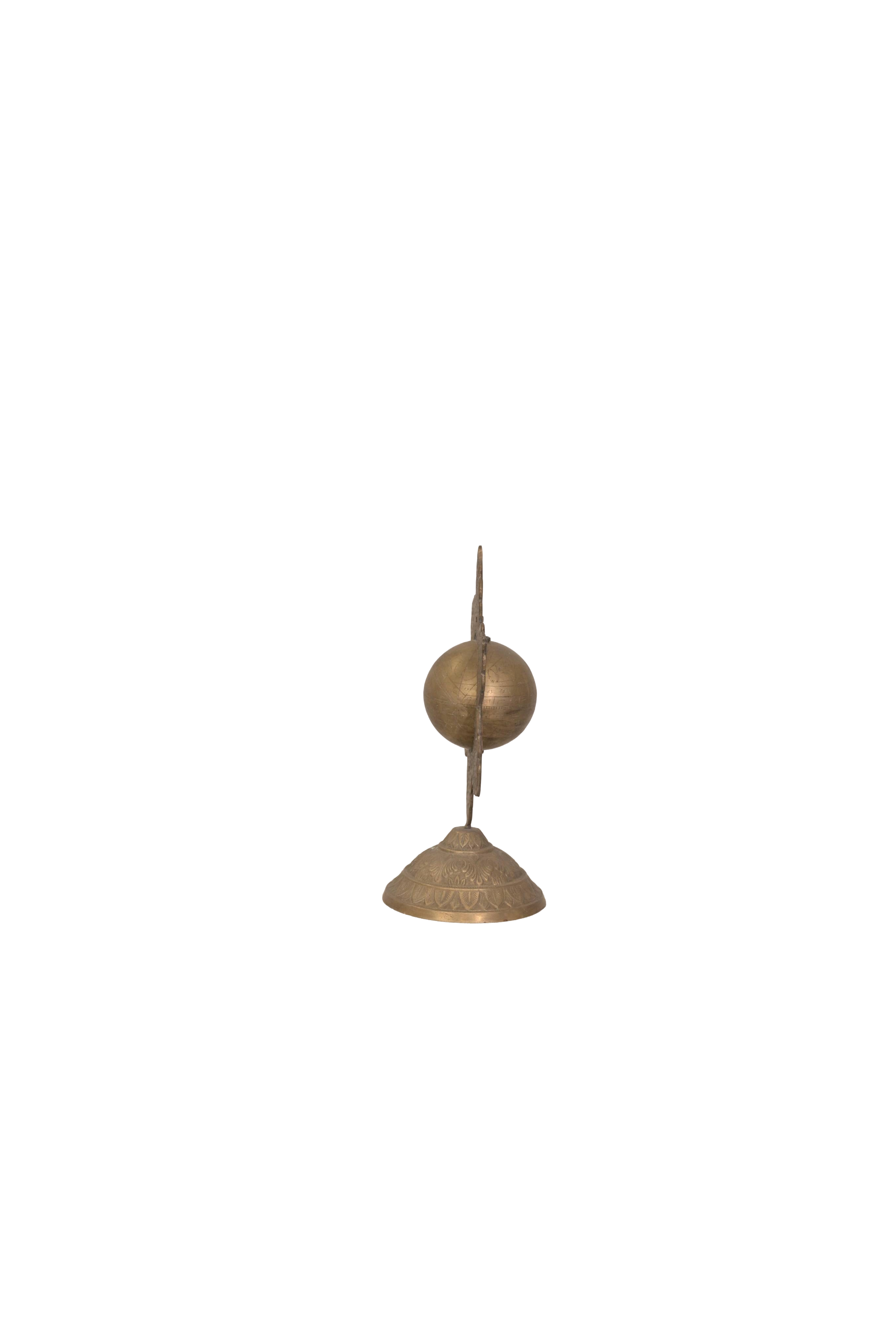 Antique Brass Sacred Ritual Stand
