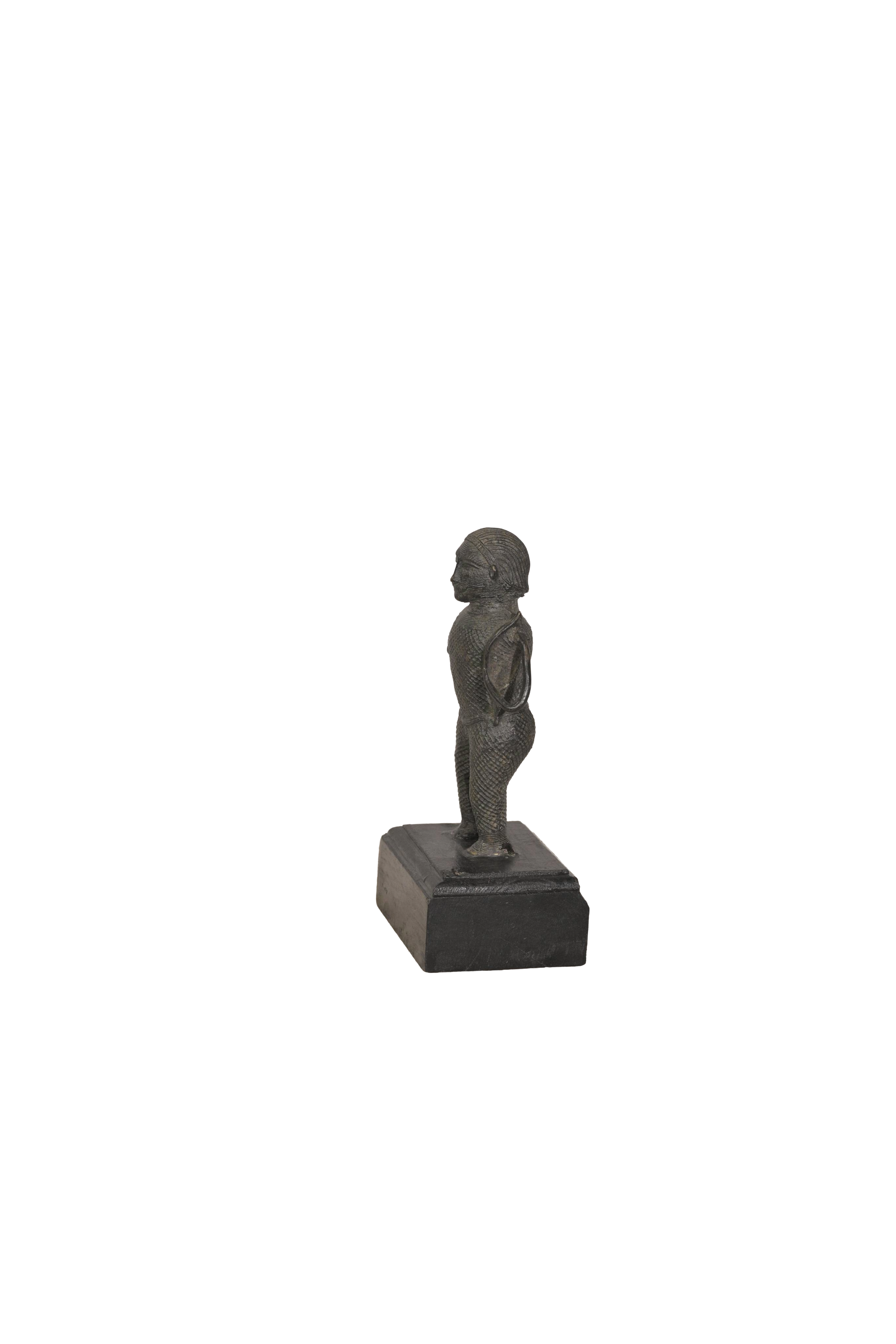 Antique Panchdhatu Baba Balaknath Figure
