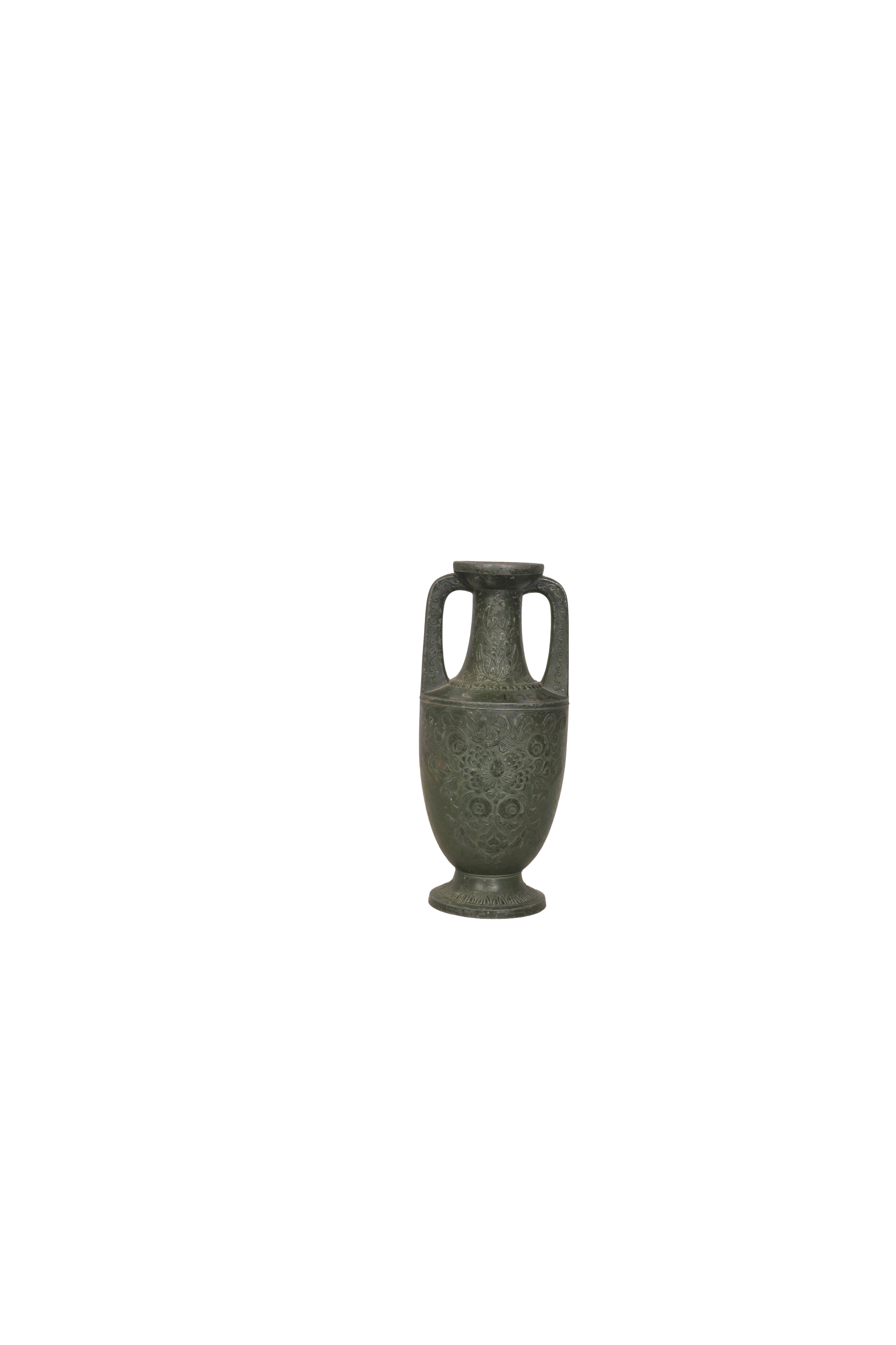 Vintage Brass Amphora Vase