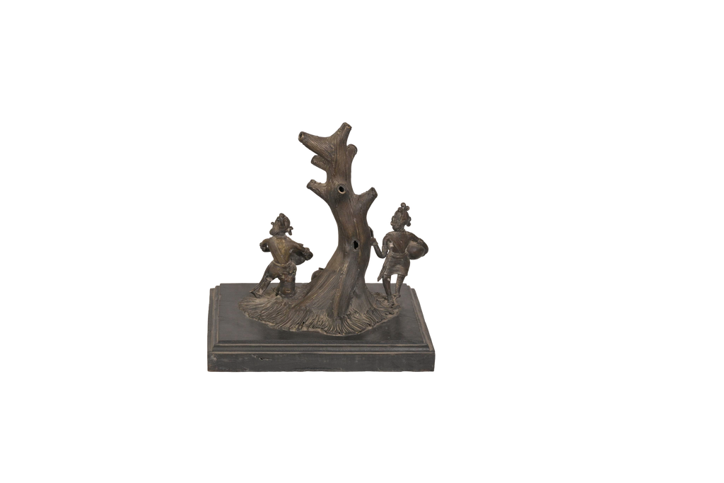 Antique Radha Krishna Under Kadamba Tree Sculpture