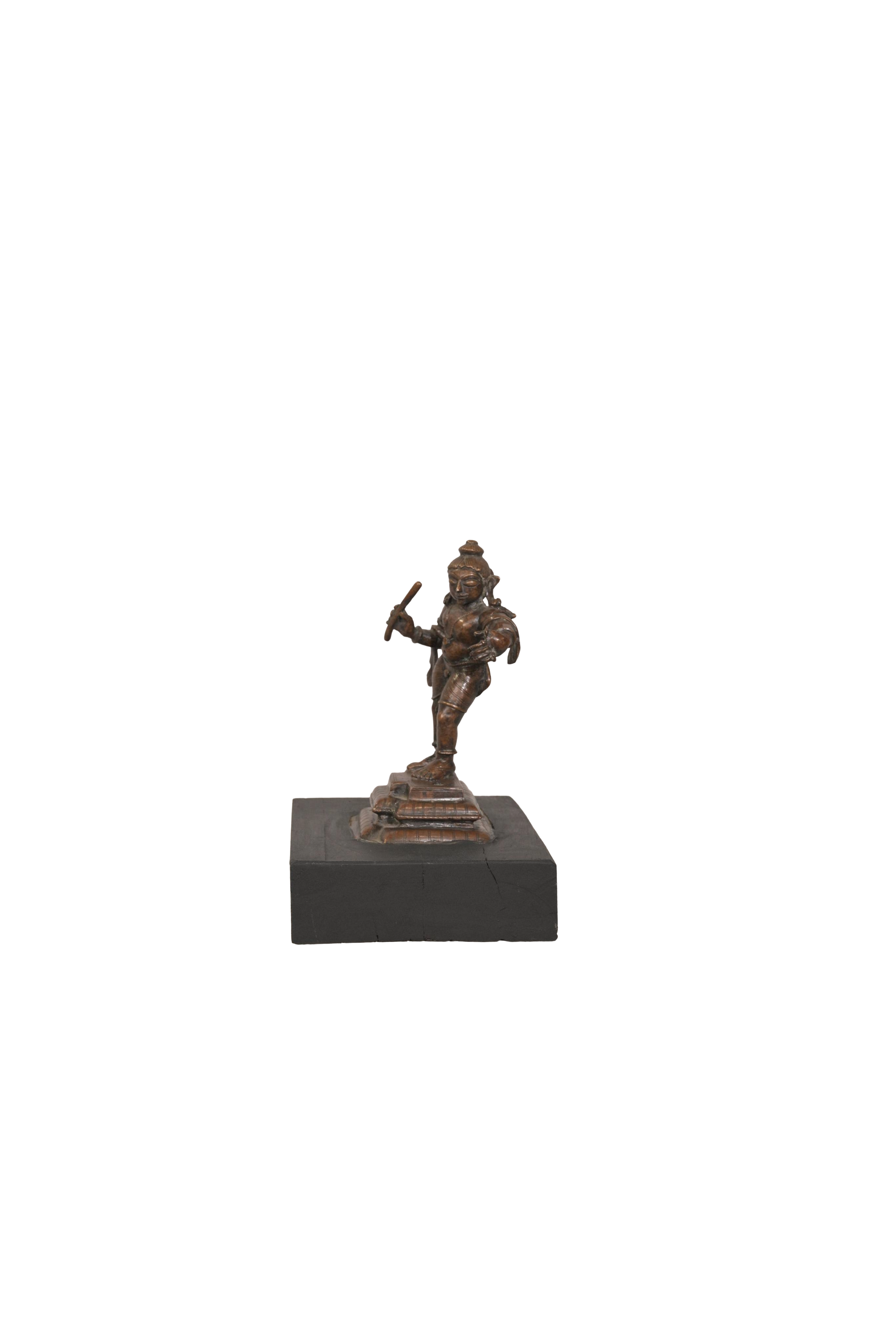 Royal Krishna Bronze Figurine