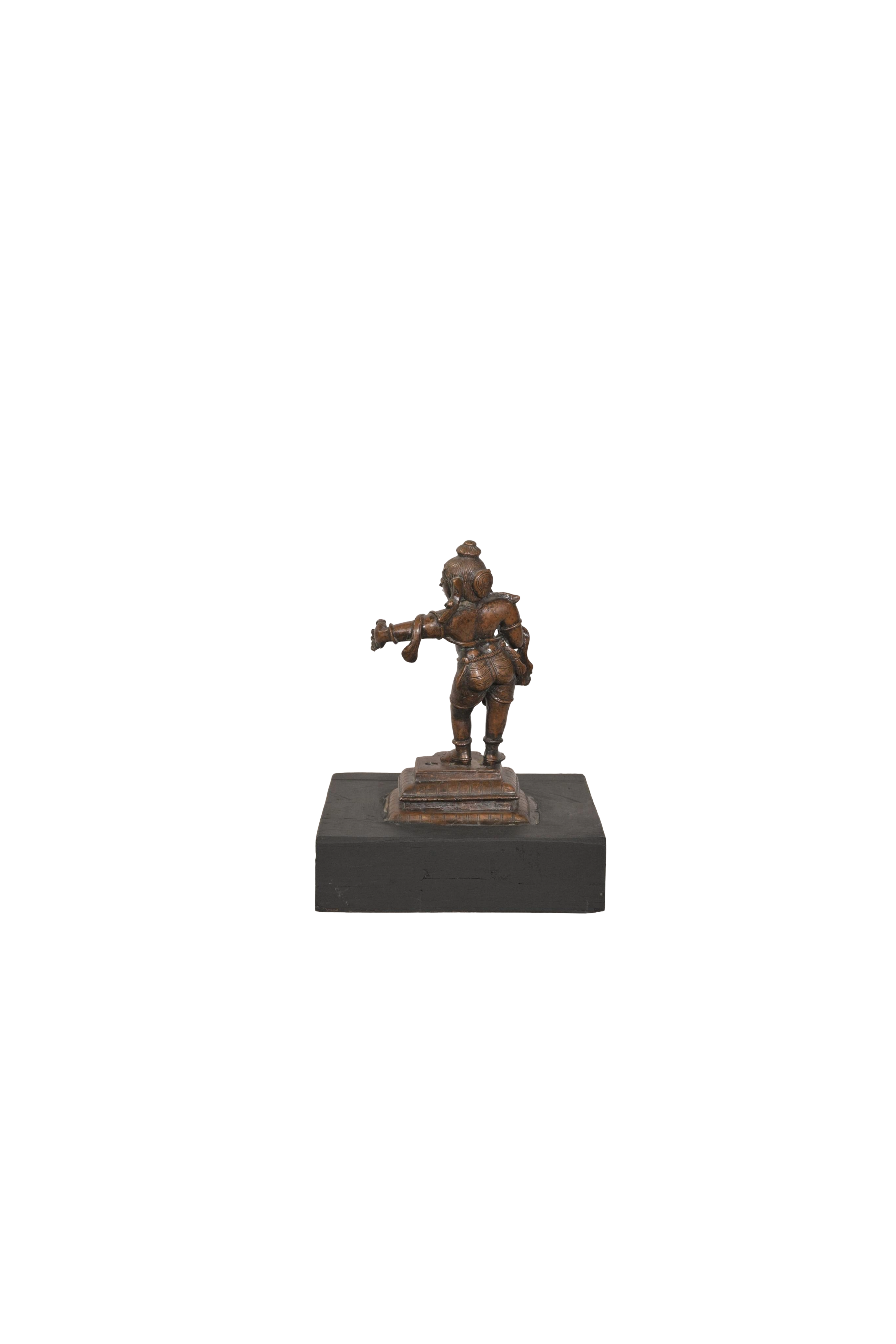 Royal Krishna Bronze Figurine