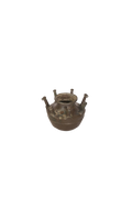 Vintage Multi-Spout Brass Vessel