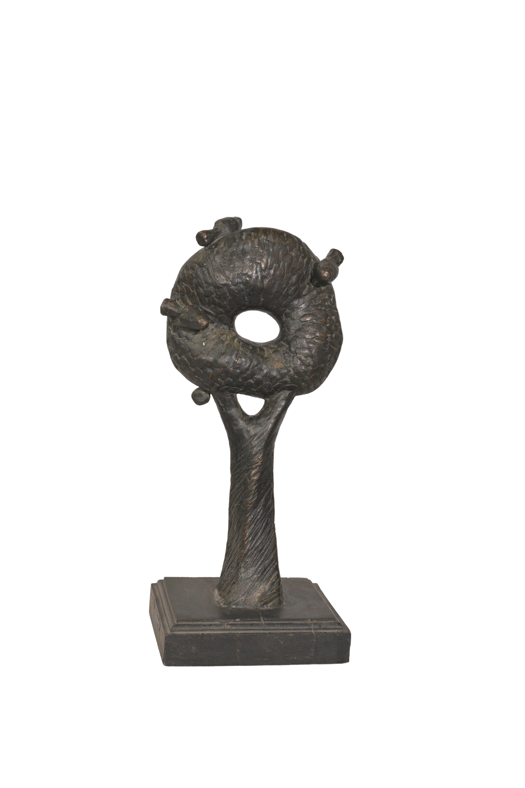 Circle of Life Abstract Bronze Sculpture