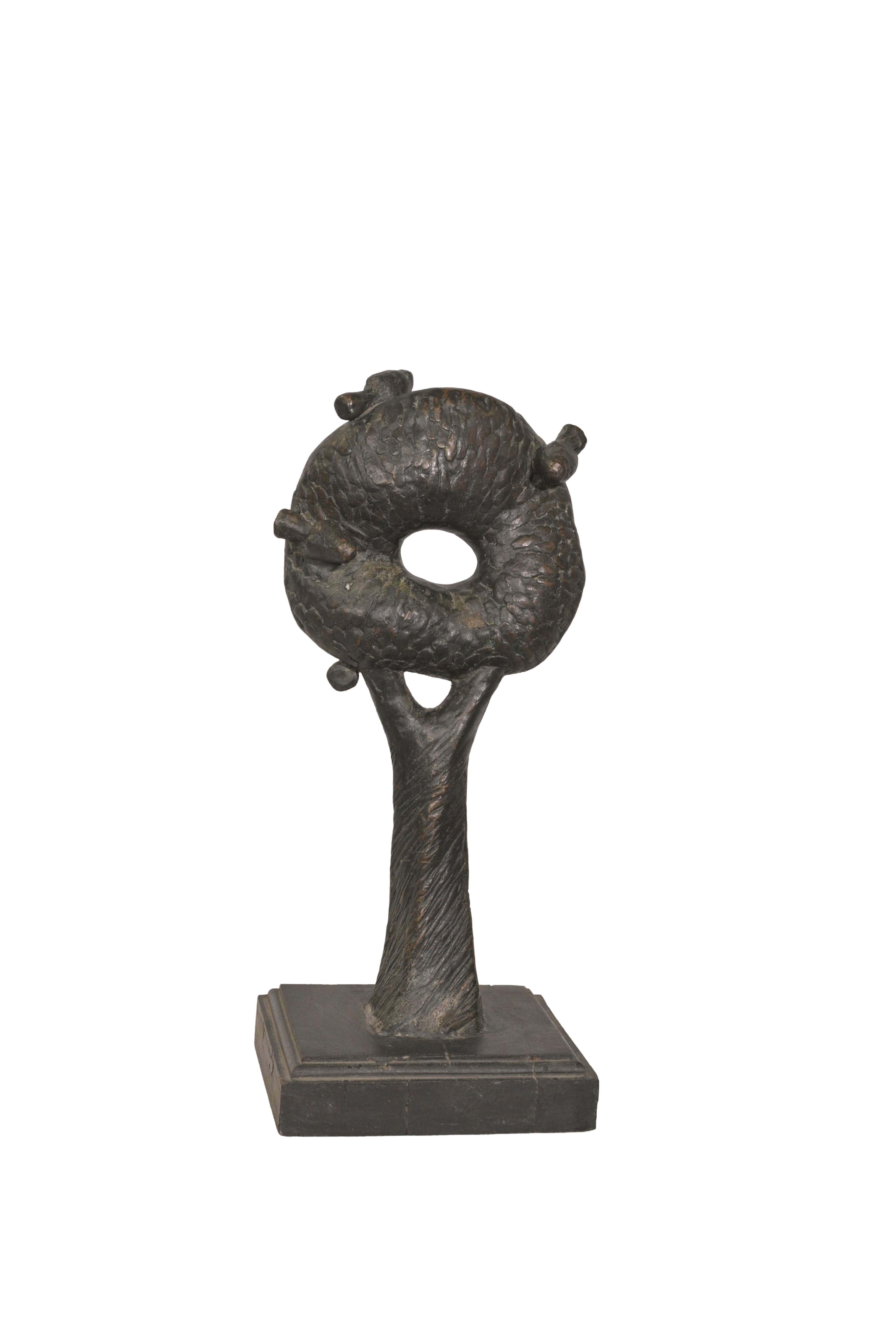 Circle of Life Abstract Bronze Sculpture