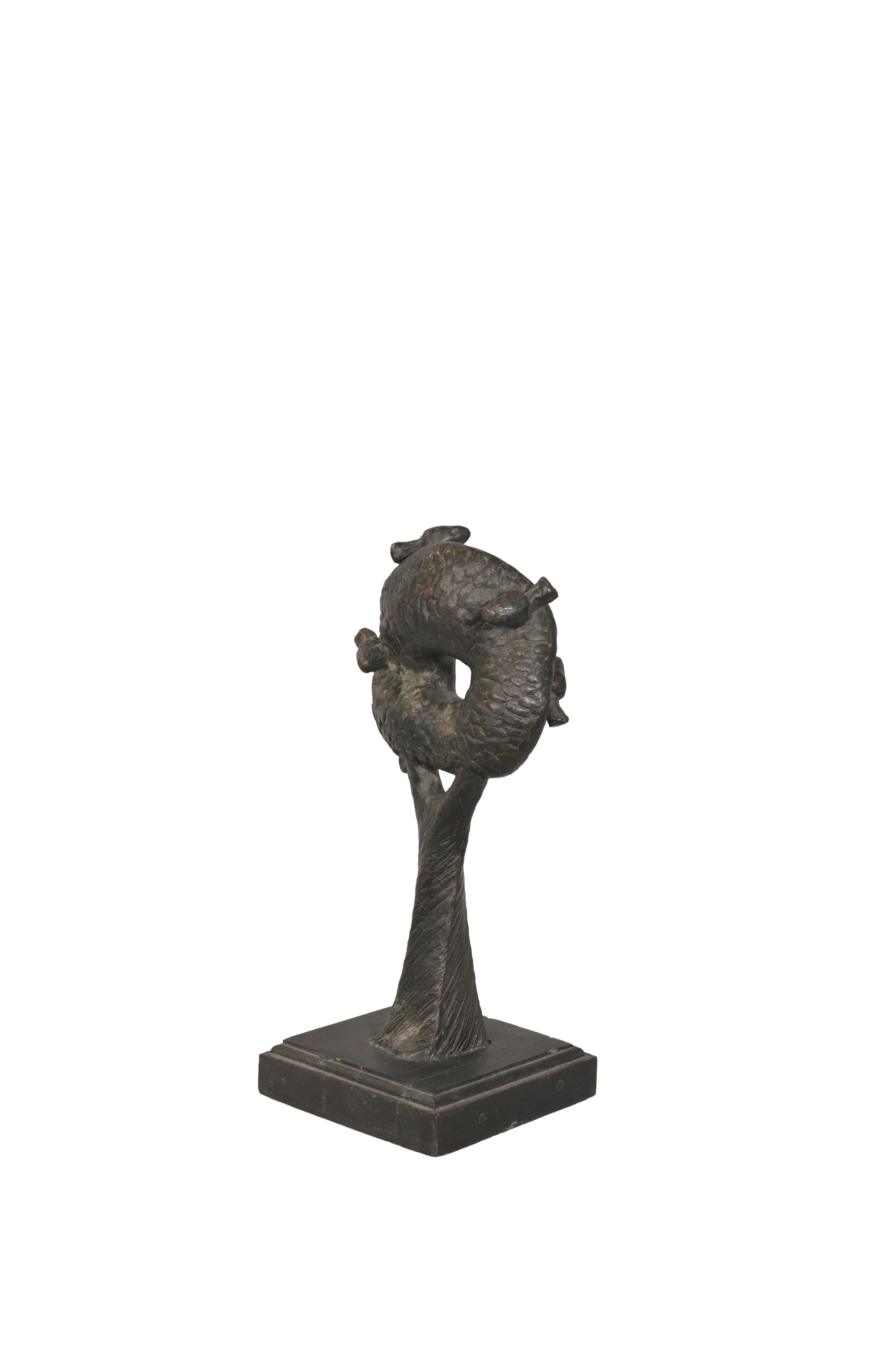 Circle of Life Abstract Bronze Sculpture