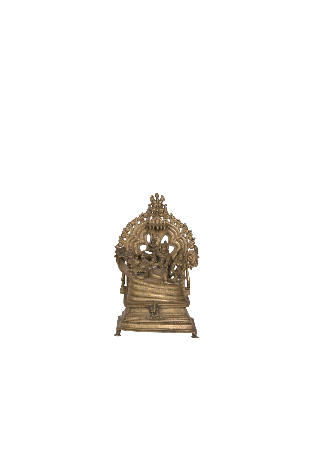 Sacred Saraswati Brass Idol