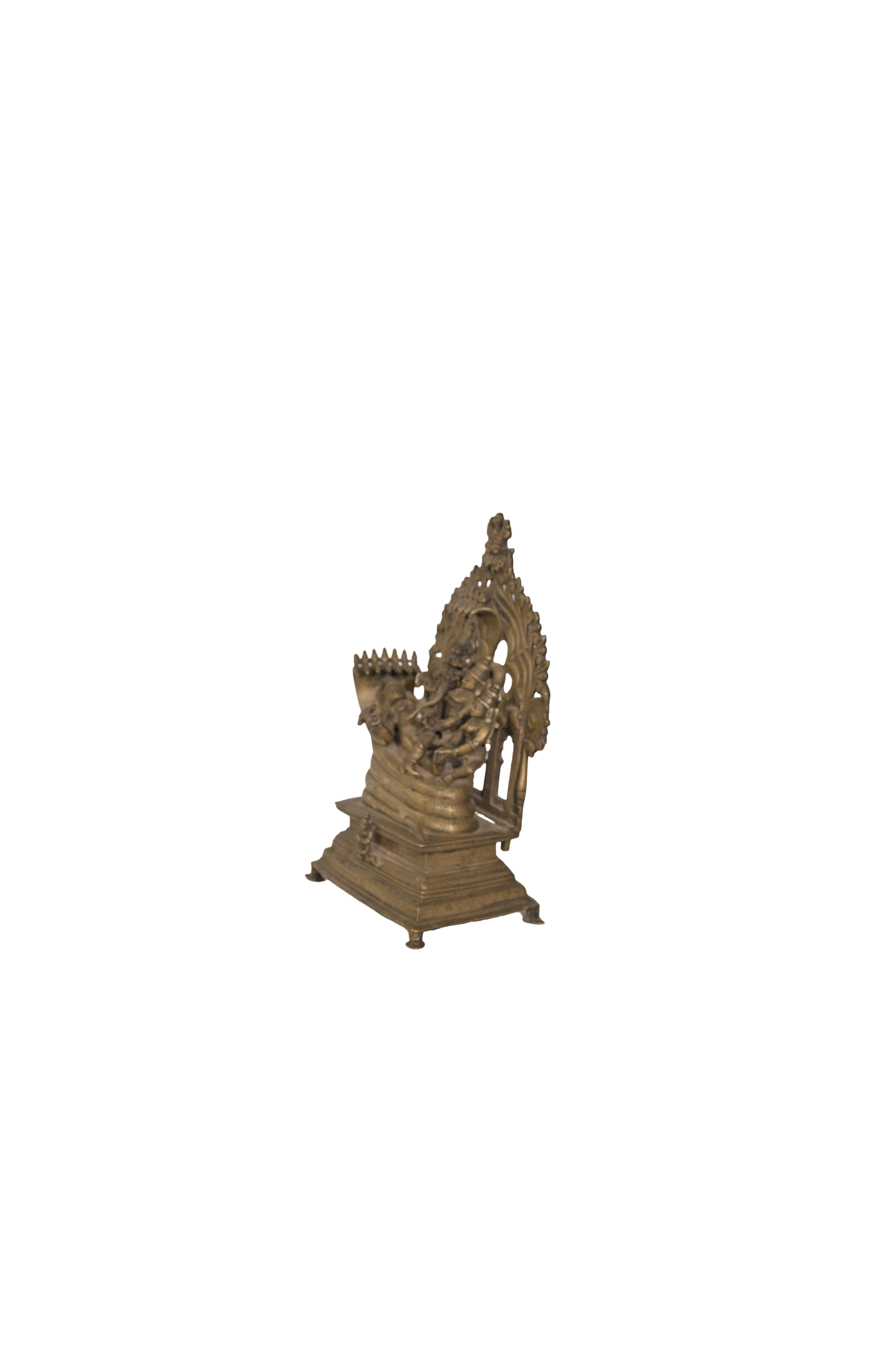 Sacred Saraswati Brass Idol