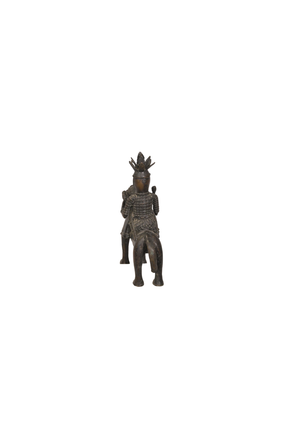 Heritage Tribal Horse Rider Bhuta Sculpture