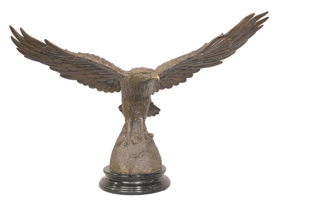 Majestic Eagle Bronze Sculpture