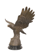 Majestic Eagle Bronze Sculpture