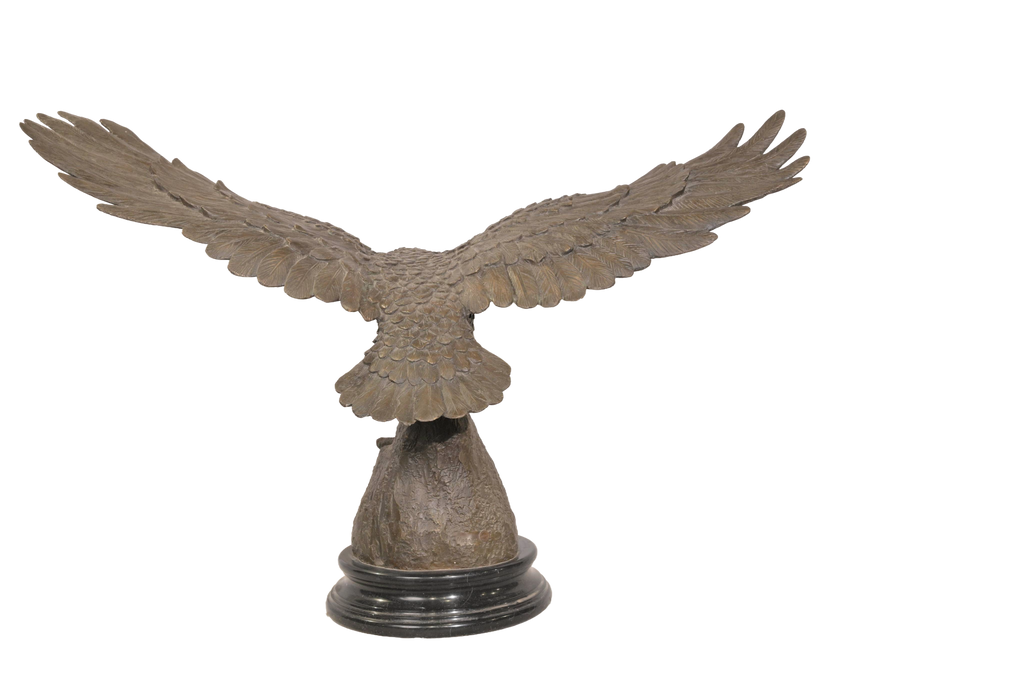 Majestic Eagle Bronze Sculpture