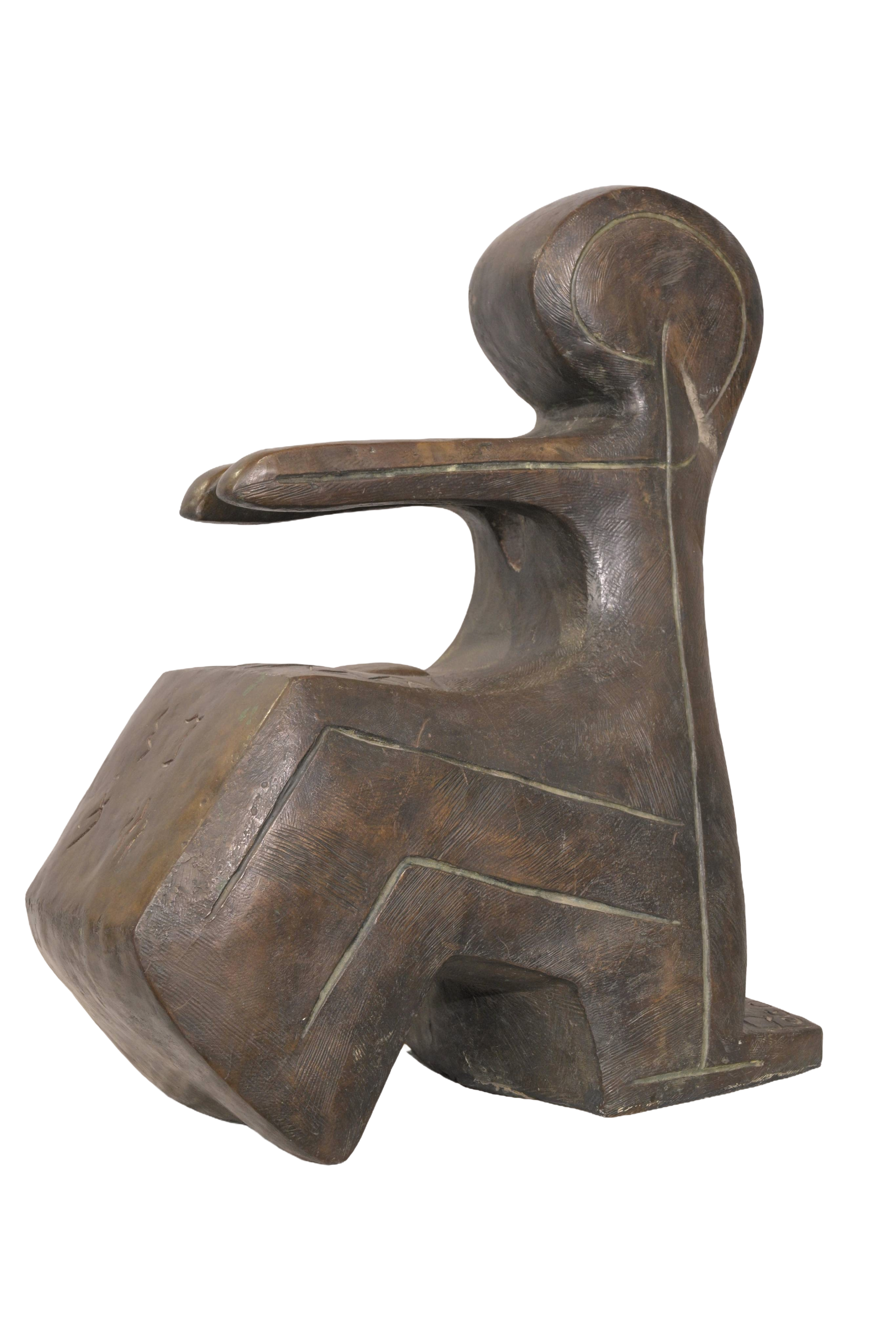 Modern Geometric Abstract Sculpture