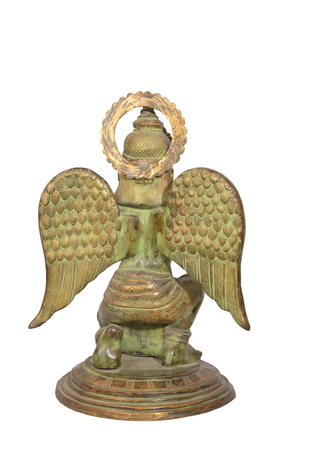 Handcrafted Garuda Brass Sculpture