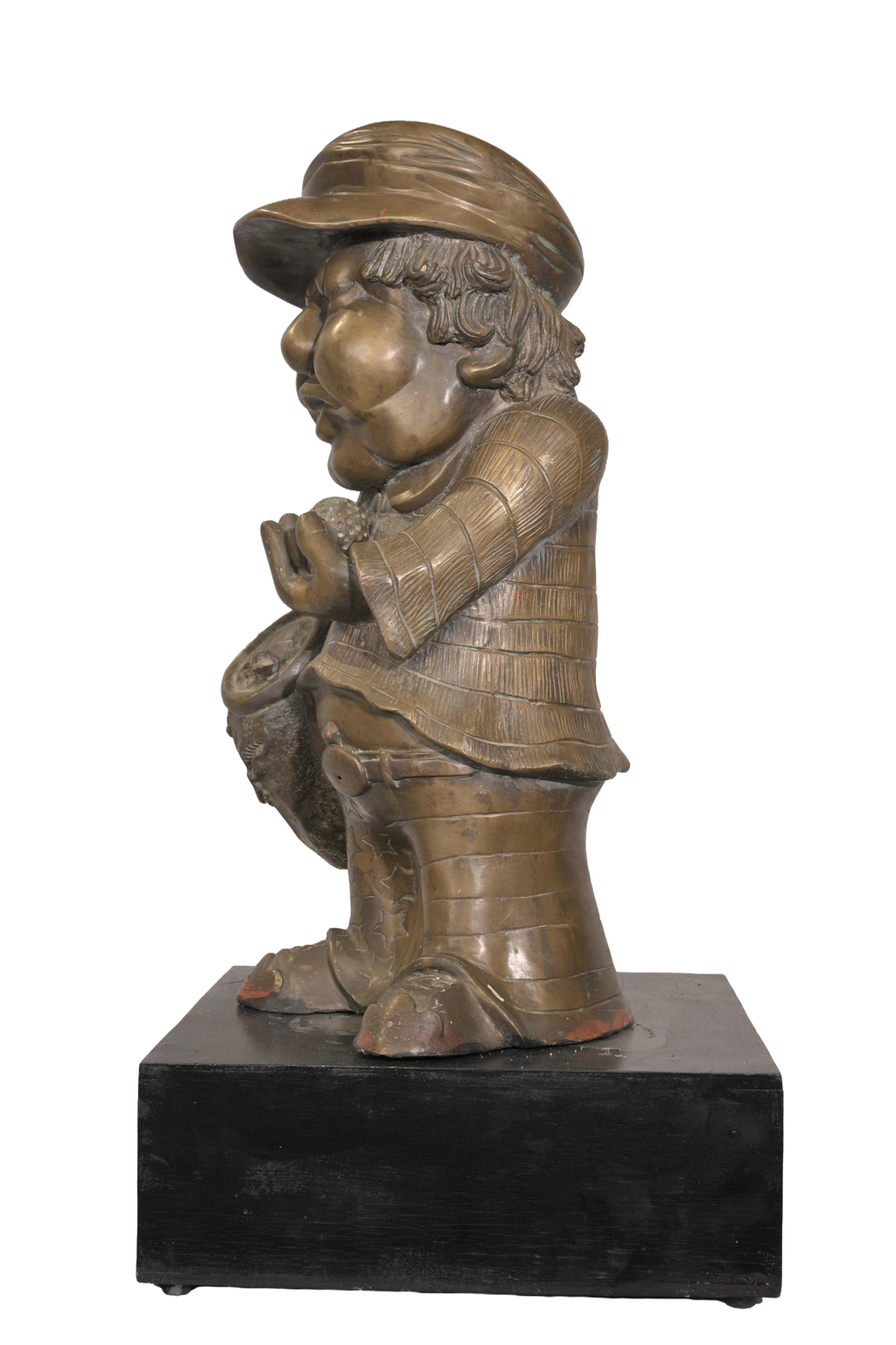 Whimsical Golfer Bronze Figurine