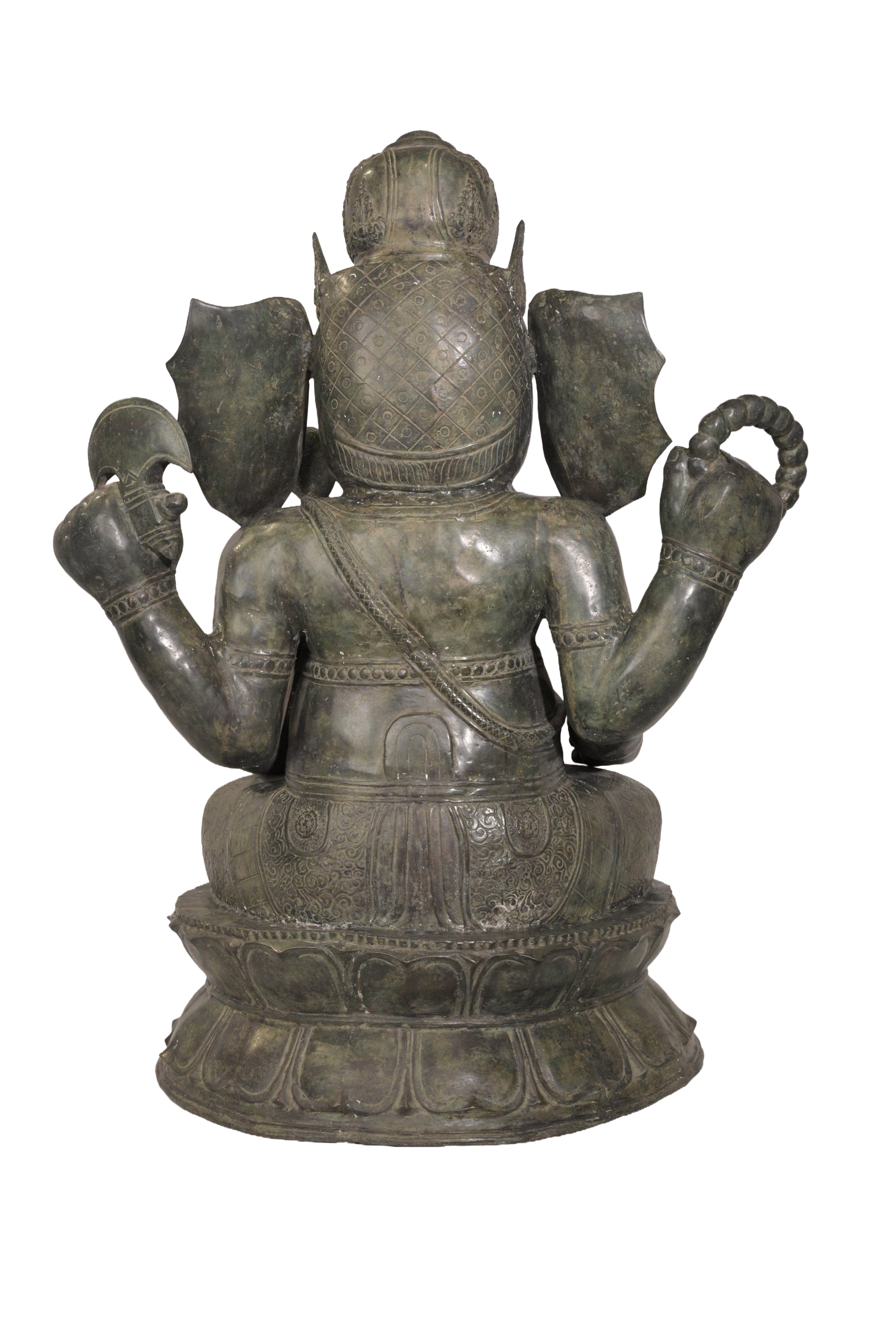 Grand Ganesha Bronze Statue
