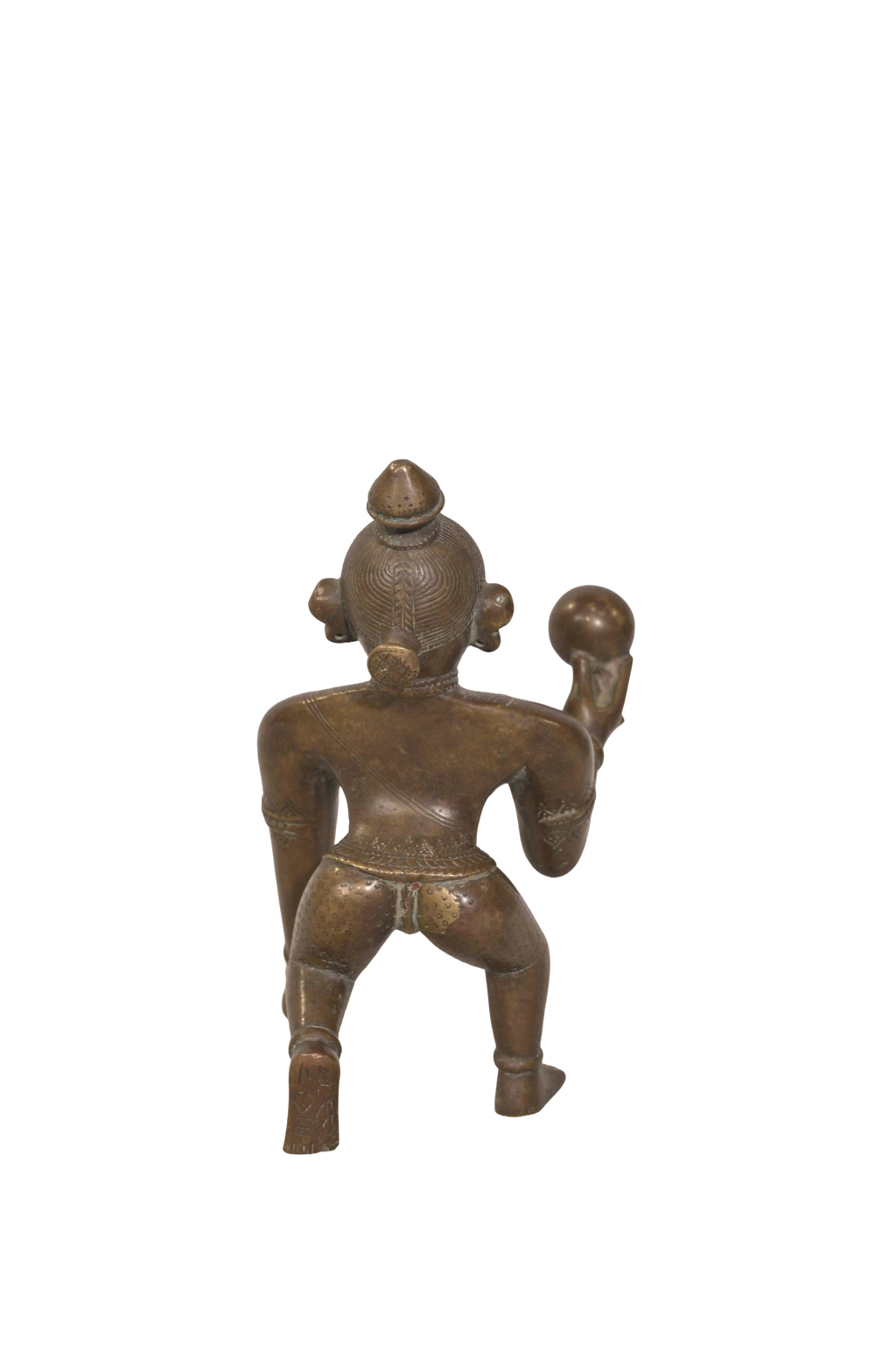 Antique Deccan Bala Krishna Bronze Sculpture