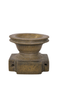 Antique Brass Pedestal Bowl