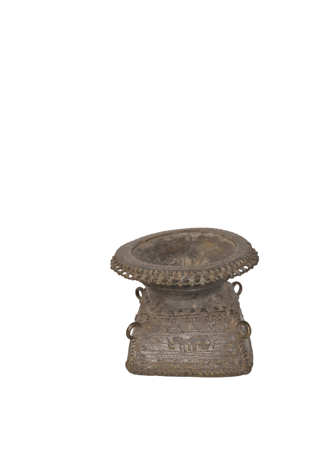 Vintage Ritual Brass Vessel