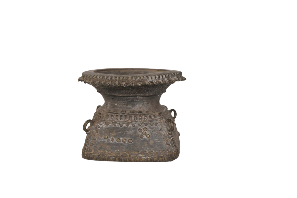 Vintage Ritual Brass Vessel