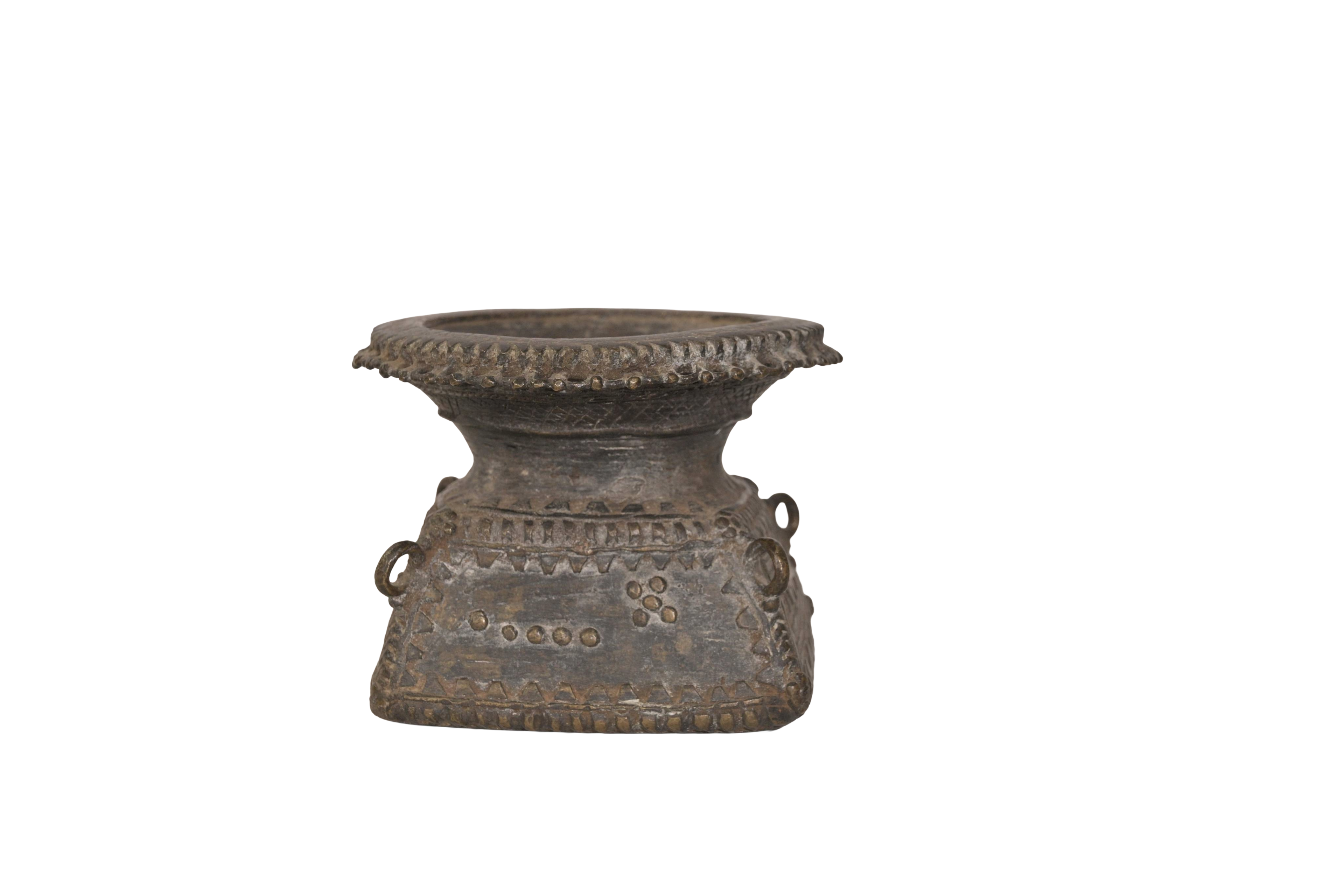 Vintage Ritual Brass Vessel