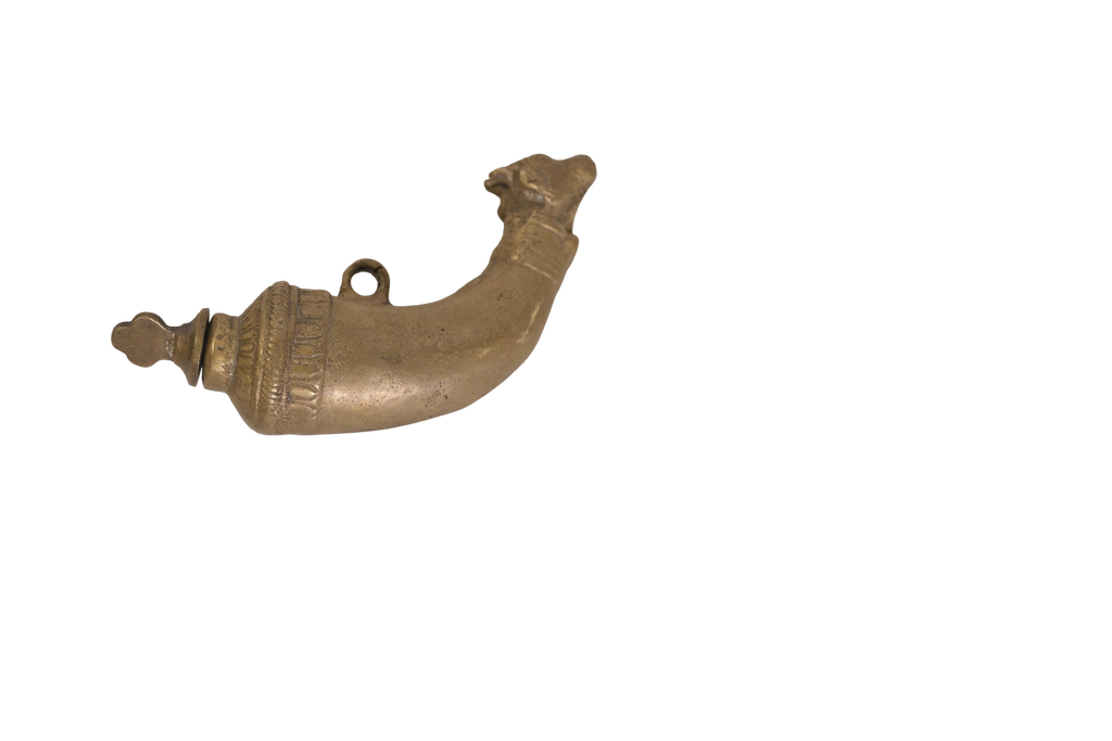 Antique Brass Ceremonial Horn