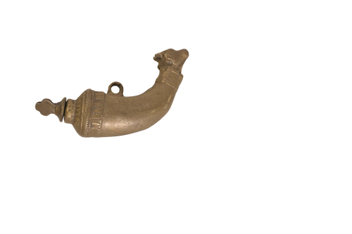 Antique Brass Ceremonial Horn