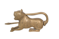 Regal Brass Tiger Figurine Letter Opener & Desk Accent