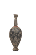 Engraved Black Decorative Vase