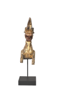 Heritage Wooden Gilded Bird Sculpture