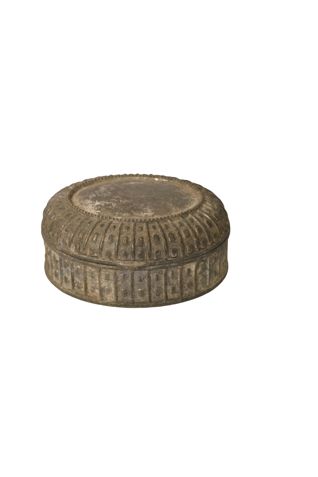 Round Antique Trinket Box