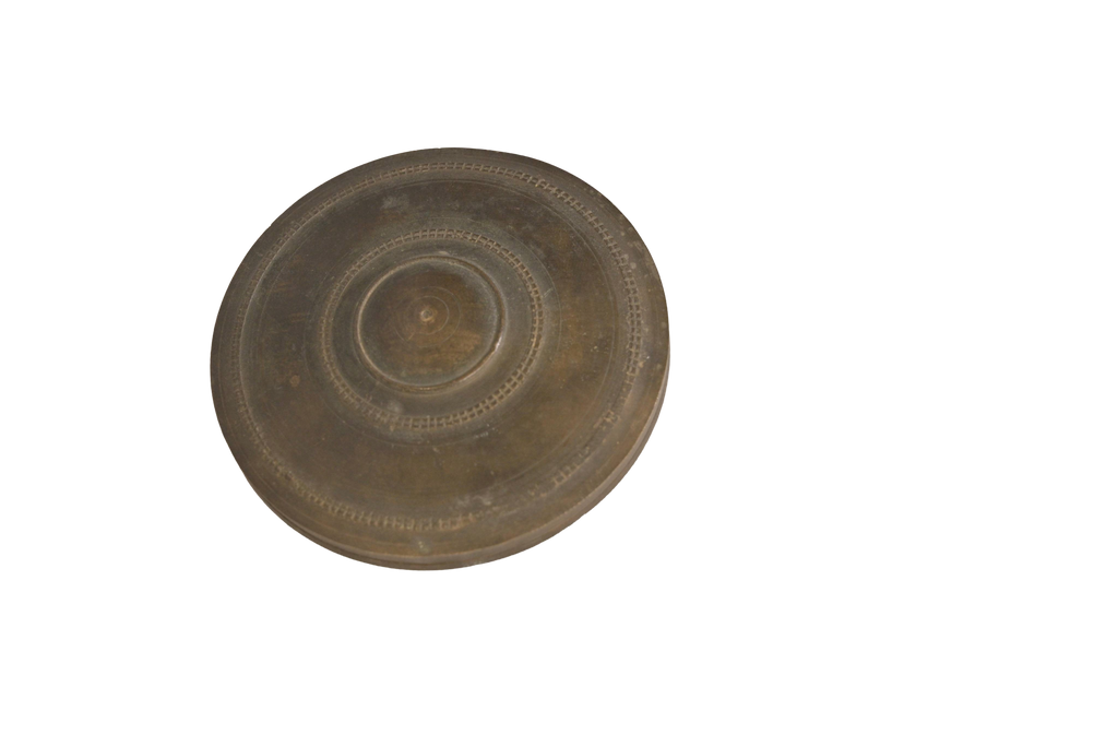 Vintage Brass Decorative Plate