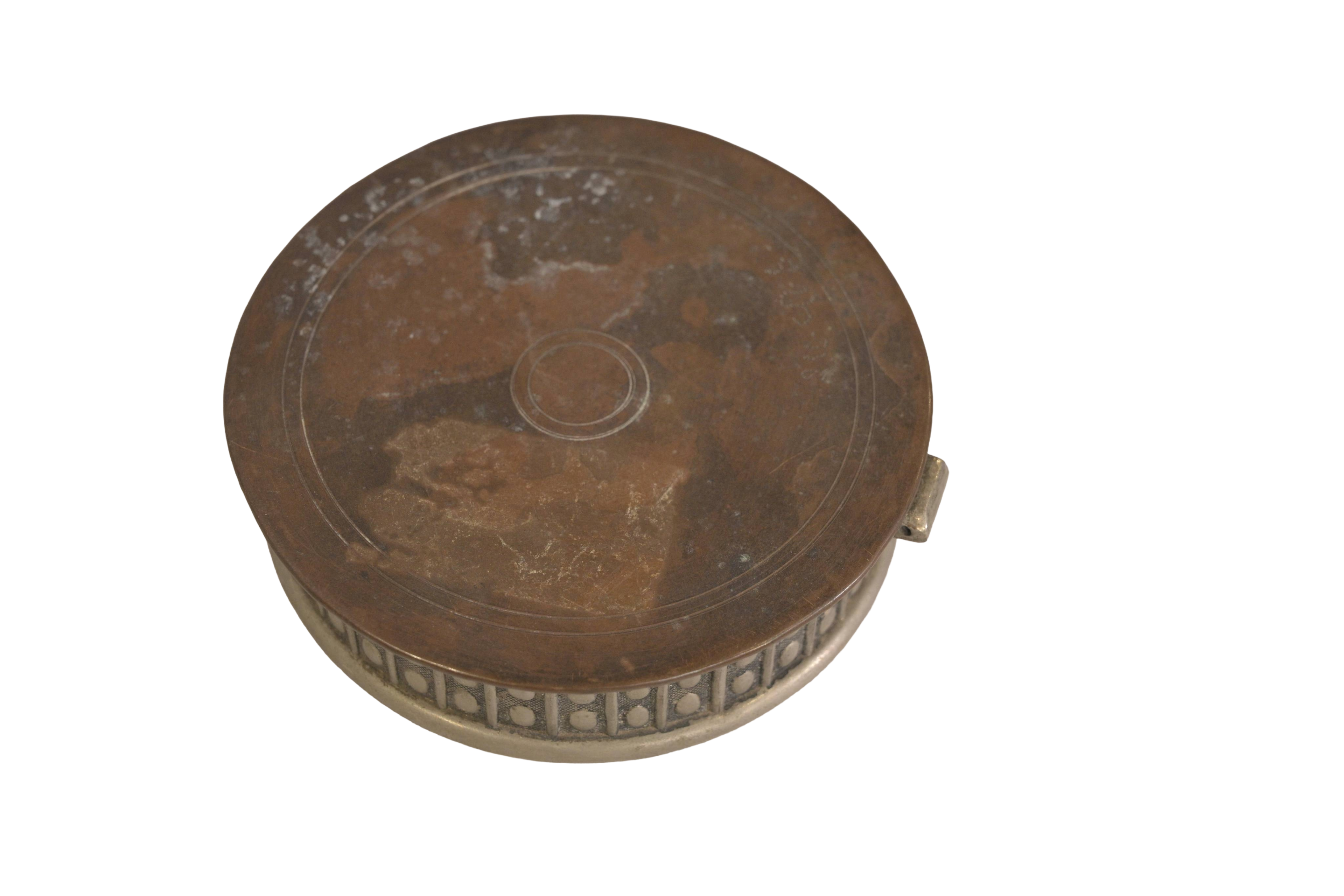 Round Lidded Storage Box