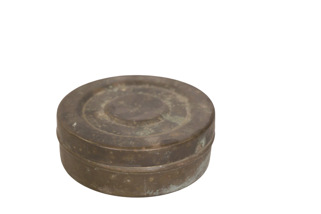 Antique Mini Brass Box