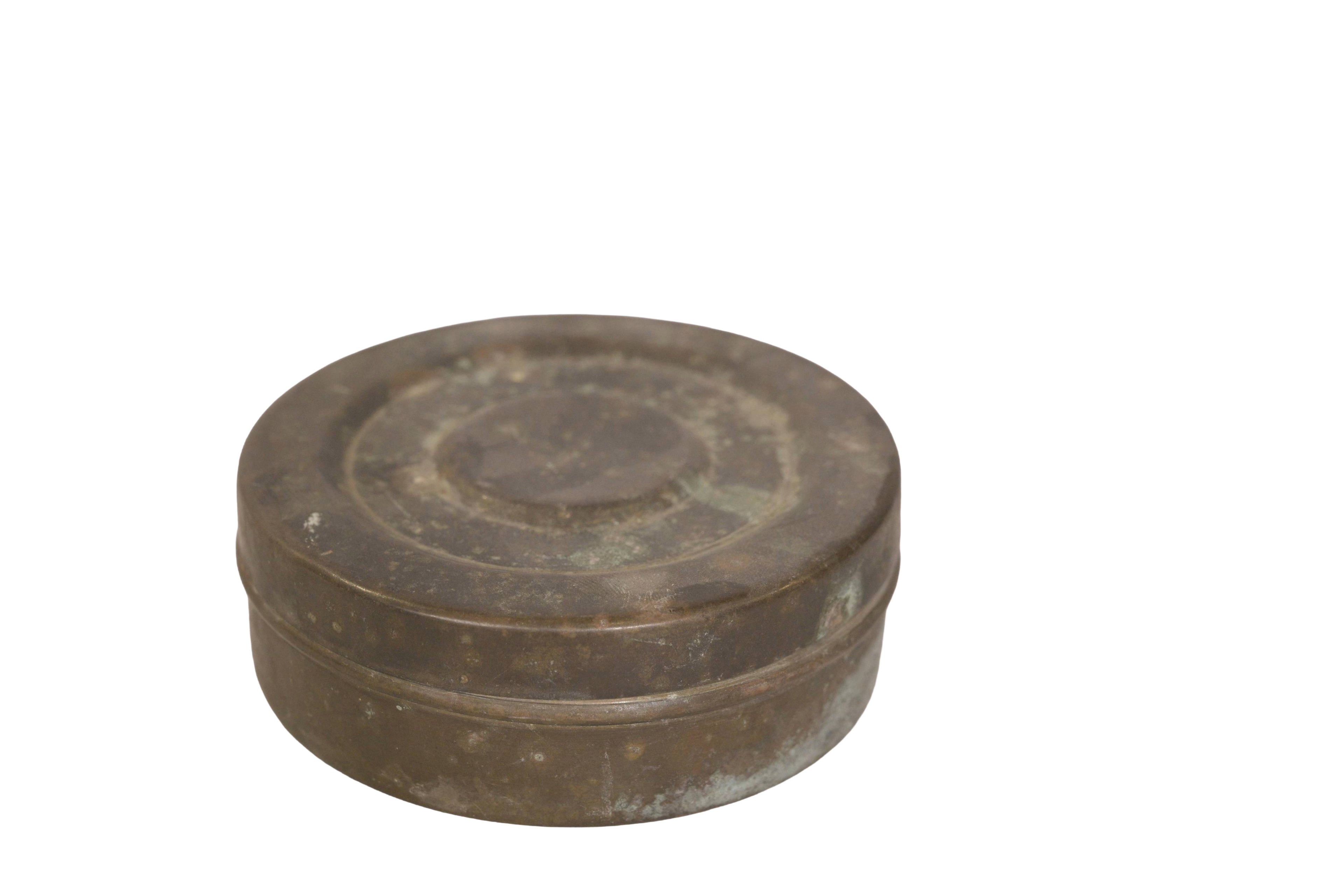 Antique Mini Brass Box