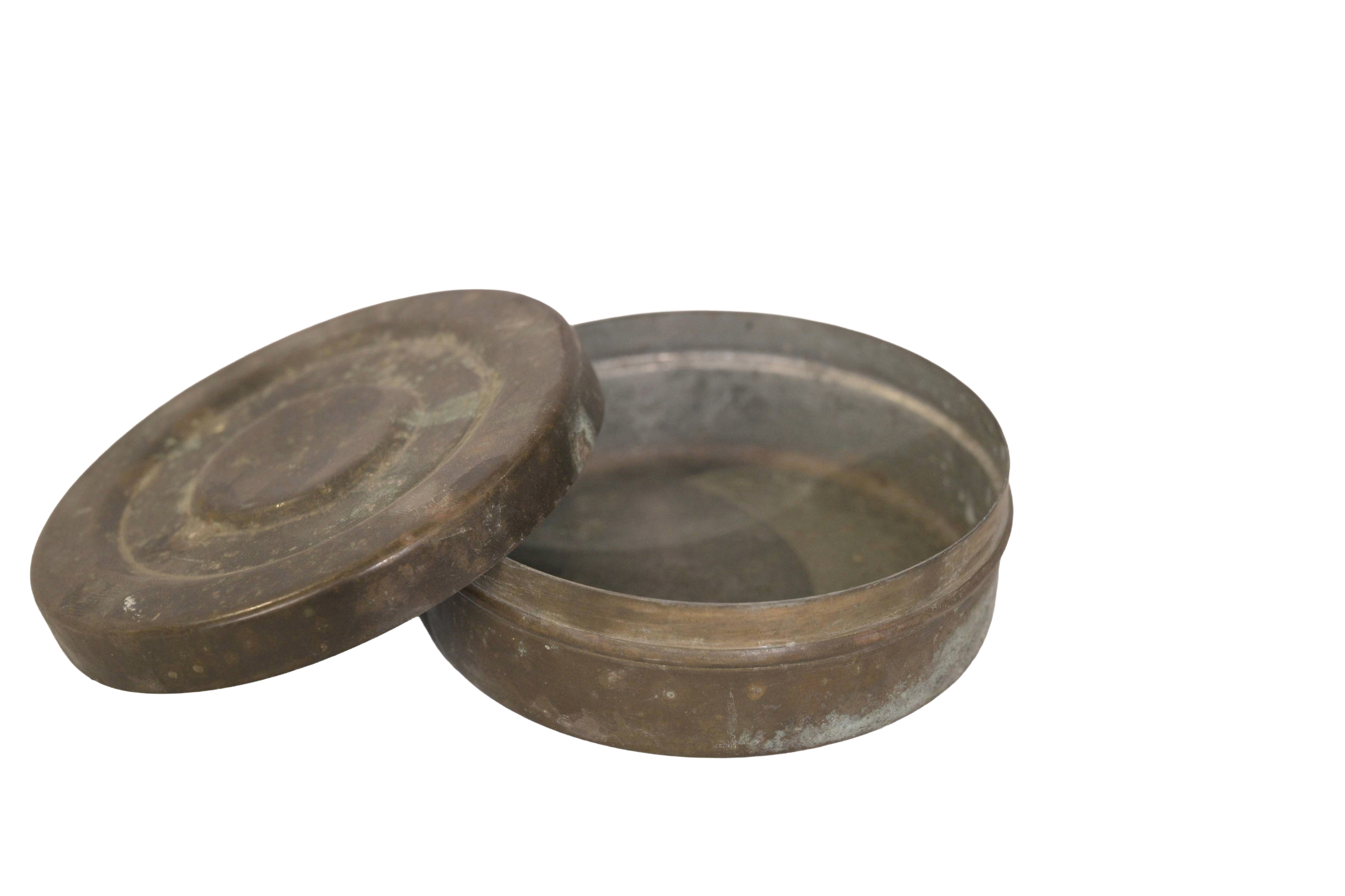 Antique Mini Brass Box