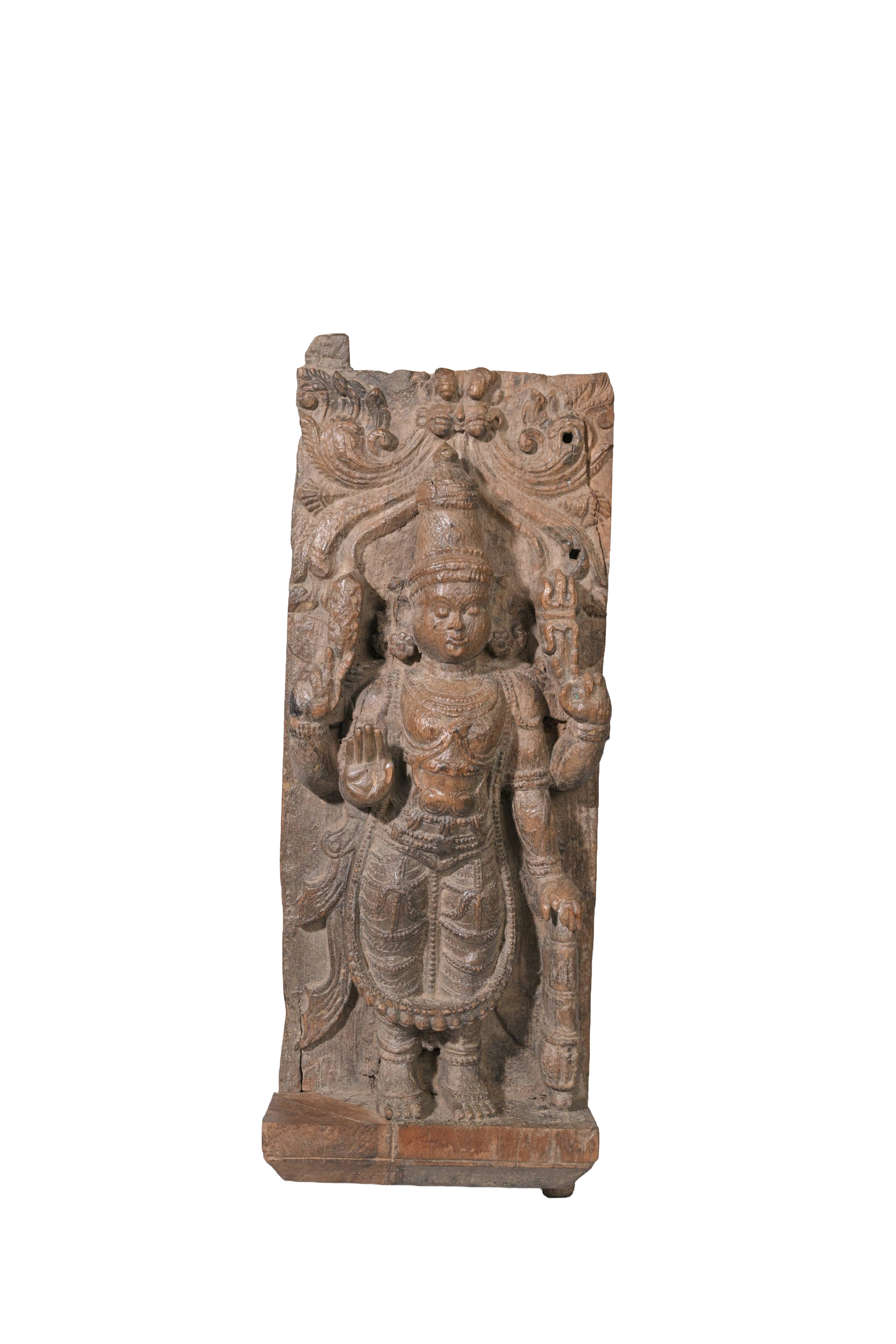 Sacred Lord Vishnu Chariot Panel