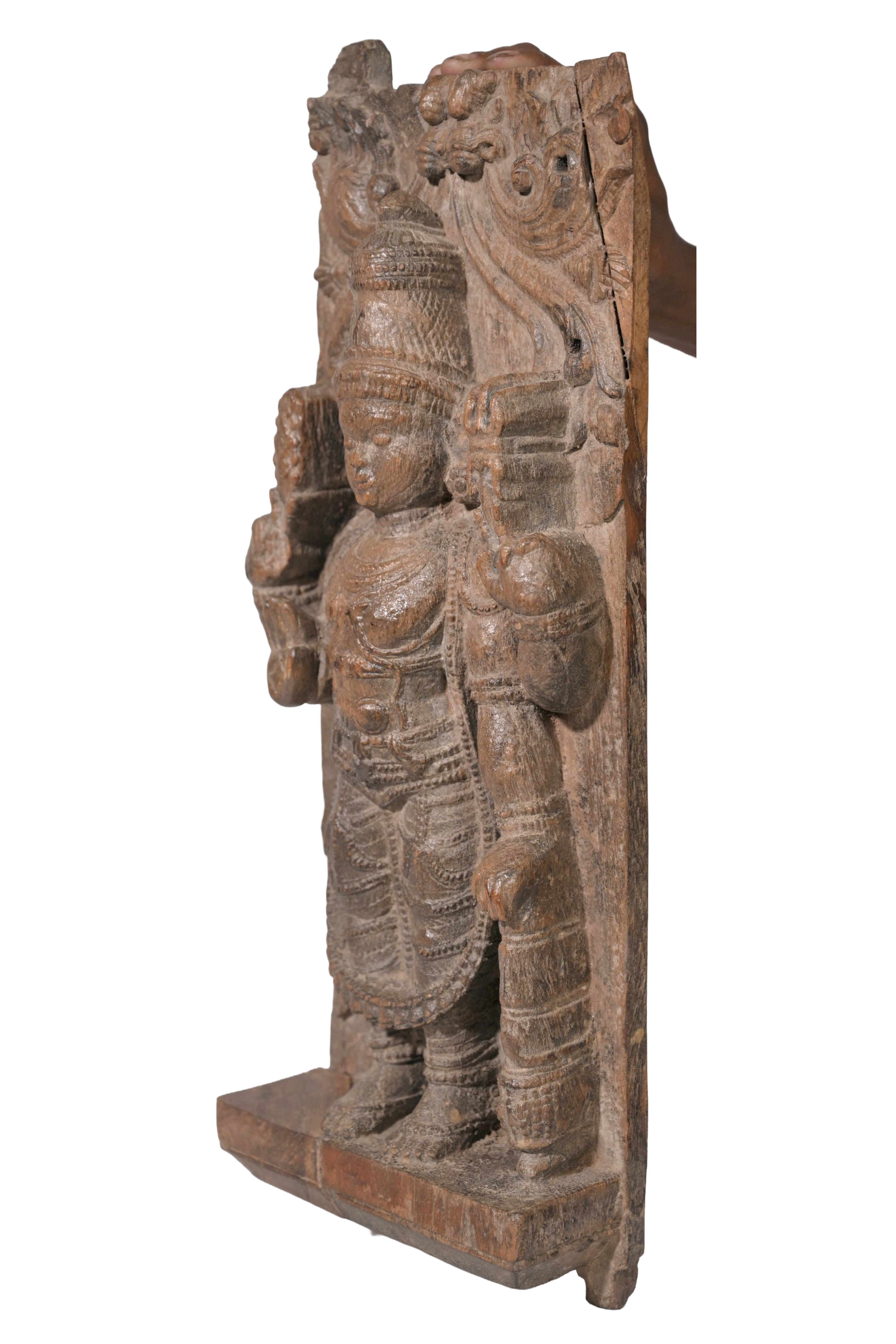 Sacred Lord Vishnu Chariot Panel